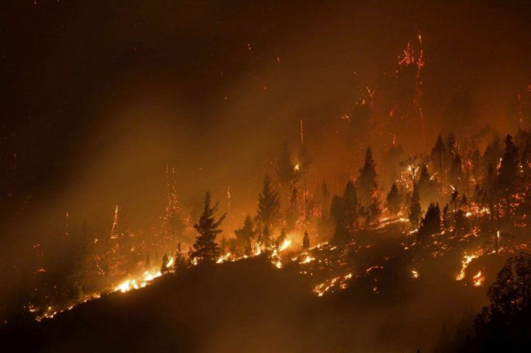 Preocupación por los incendios en el sur de la Argentina