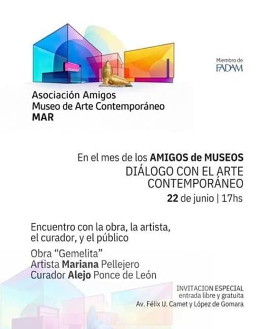 Leia La asociación amigos del museo MAR invita al encuentro diálogo 