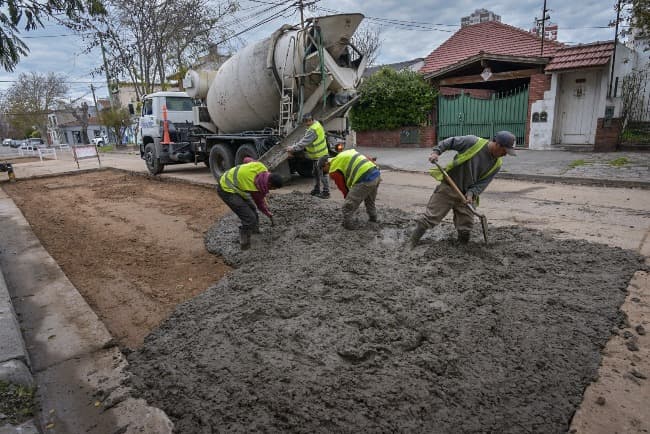 La Municipalidad avanza con obras viales en más de 10 frentes simultáneos