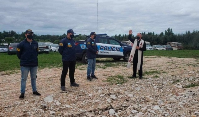 Bendición del Predio Santa Paula de la Policía Federal
