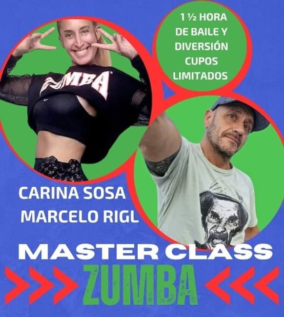 Master class de Zumba en Novo Ars