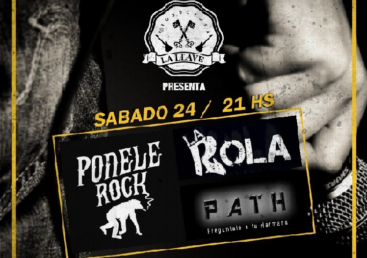 Sábado de rock local al palo!