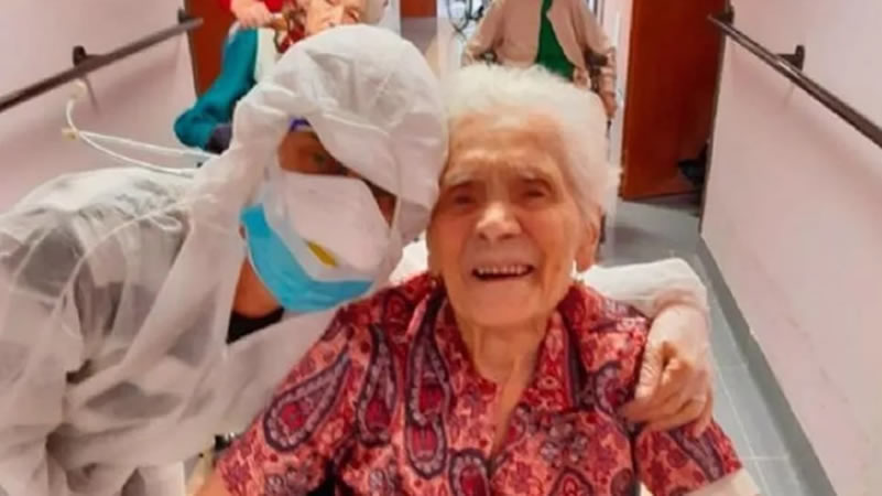 Milagro: abuela de 104 años venció al coronavirus 