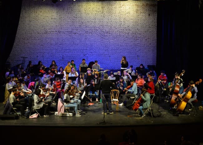 Leia La Orquesta Infanto Juvenil celebra el Día de la Música