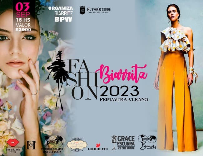 Se realizará la  1° Edición de Fashion Biarritz, anticipo colección Primavera-Verano 2023/2024. 