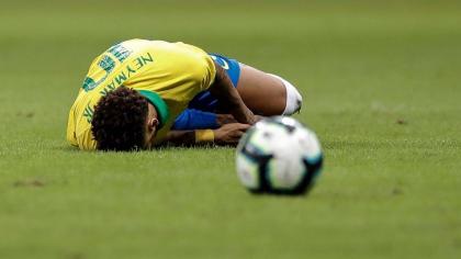  Neymar publico una impactante foto de como le quedo el tobillo tras la lesion que lo scao de la Cop