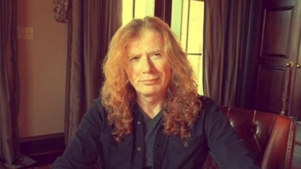  Dave Mustaine: el lider de Megadeth revelo que padece cancer de garganta