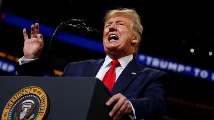  Donald trump lanzo su campaña para la reeleccion: 