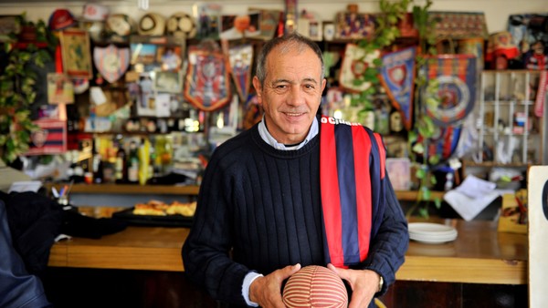  Mario Rizzi, el autor del ultimo gol en Boedo: 