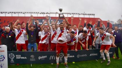  River, campeon en 4ta division: le gano a Boca por penales en una definicion polemica