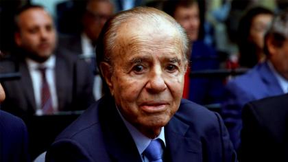  El festejo de Carlos Menem por los 30 años del inicio de su mandato