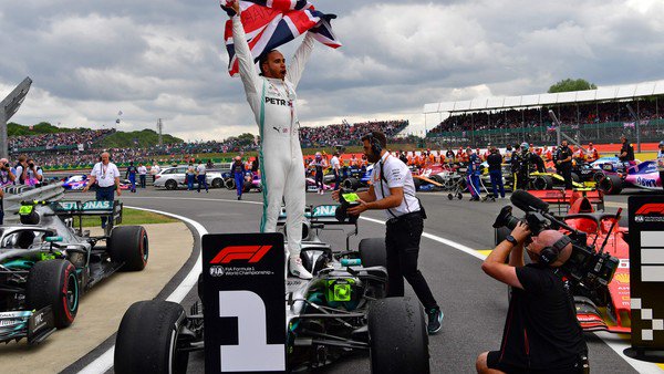 Formula 1: victoria y record de Lewis Hamilton en el Gran Premio de Silverstone