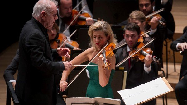  El Festival Barenboim tuvo un cierre de lujo, con la violinista Anne-Sophie Mutter