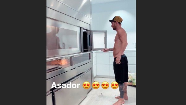  Lionel Messi mostro su parrilla y desperto admiracion en las redes