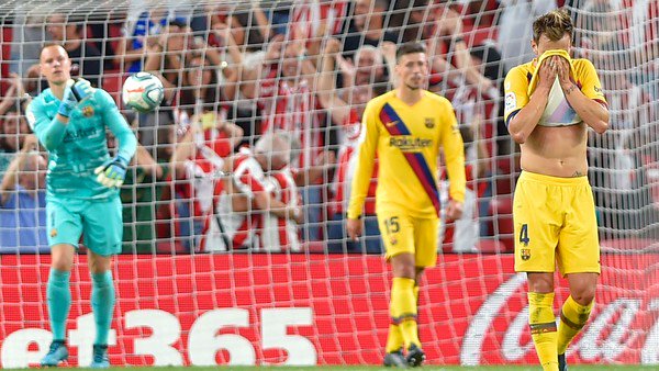  Sin Lionel Messi, Barcelona demostro que parece un equipo terrenal