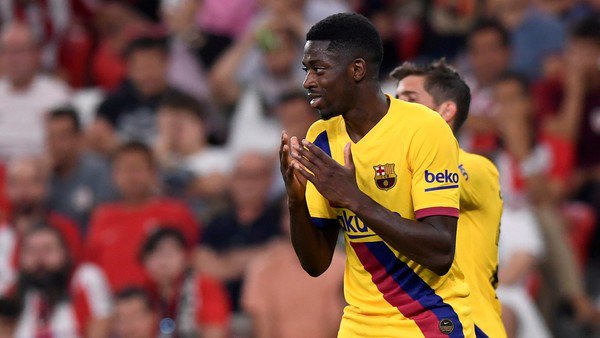  Ousmane Dembele se lesiono feo y en Barcelona estan hartos de sus actitudes