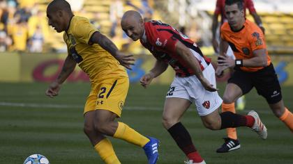  Rosario Central se quedo en el segundo tiempo y empato con Patronato