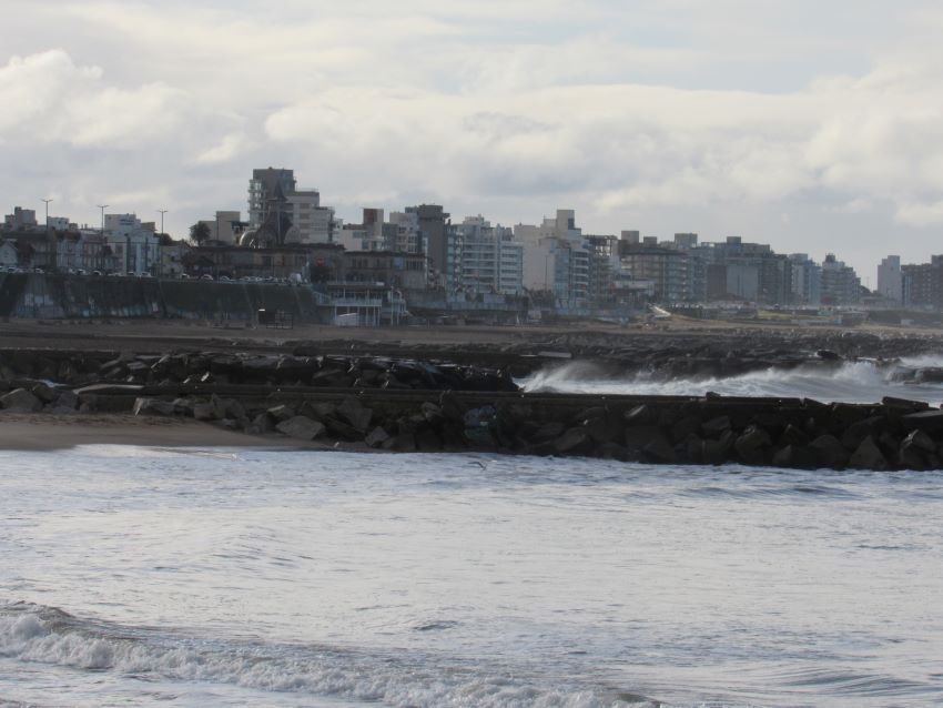La temperatura del mar en el mes de julio promedió los 10,02 grados