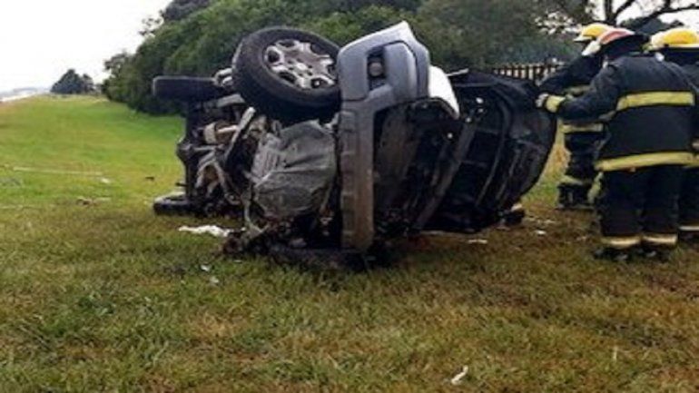Murió el jefe de Seguridad Vial bonaerense tras un vuelco en la ruta 2