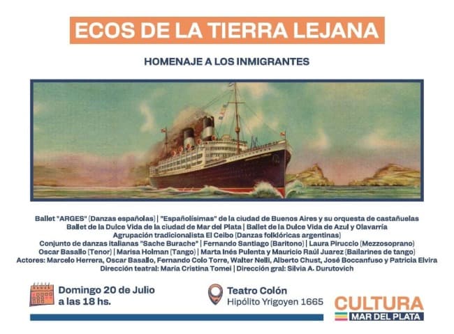 DÍA DEL AMIGO CARGADO DE CULTURA EN EL TEATRO COLÓN