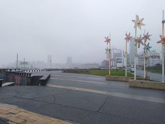 Anuncian otra alerta amarilla por fuerte viento para Mar del Plata