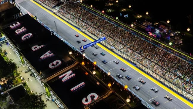 Leia Colapinto pone primera en el Gran Premio de Singapur de Fórmula 1