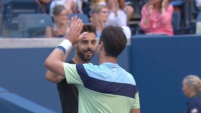 Horacio Zeballos, finalista del US Open en dobles