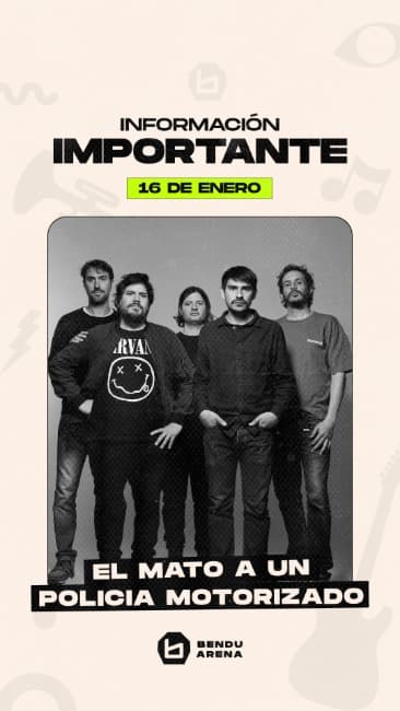 Leia Llegó el día: BENDU ARENA abre las puertas de la MÚSICA !!!