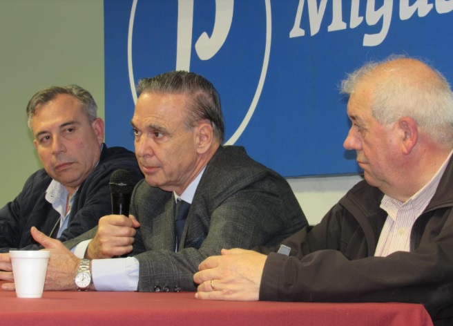 Charla en la Facultad de Derecho con Miguel Angel Pichetto