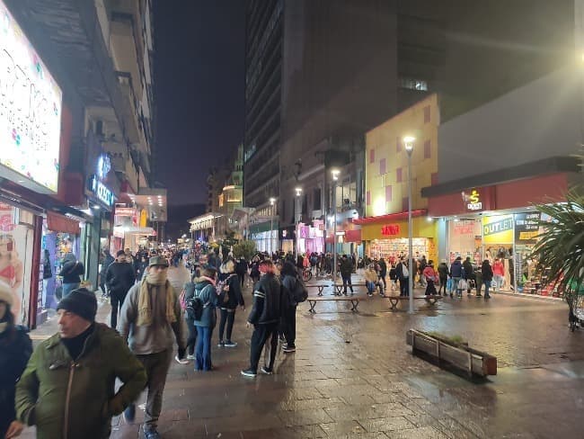 Saldo negativo en las ventas durante el fin de semana largo