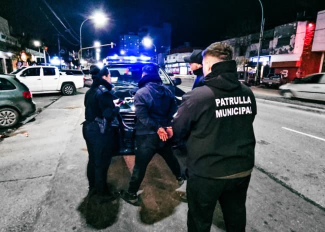 Leia Delincuente del espacio público fue aprehendido con un arma blanca