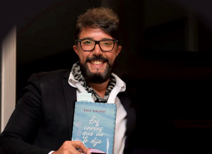 Raly Haurat presenta su primera novela «Las cartas que no te dije»