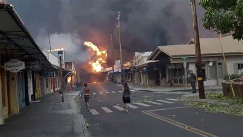 El balance de los incendios en Hawai, una de las peores catástrofes de la isla