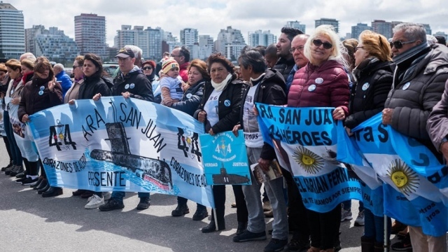 Familiares de los fallecidos en el ARA San Juan piden que Macri no pueda viajar a Uruguay