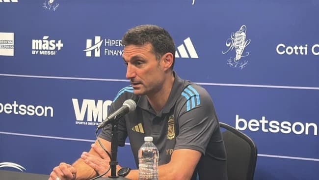 Lionel Scaloni, tras el triunfo argentino ante Venezuela: El primer tiempo fue bastante bueno