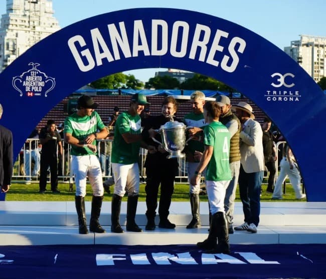 Leia Javier Milei fue protagonista en la final del Abierto de Palermo