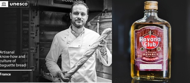 El ron cubano y la «baguette» francesa son Patrimonio Cultural de la Humanidad