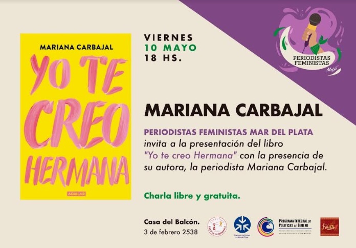 Mariana Carbajal en Mar del Plata