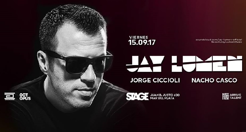 JAY LUMEN llega por primera vez a Mar del Plata