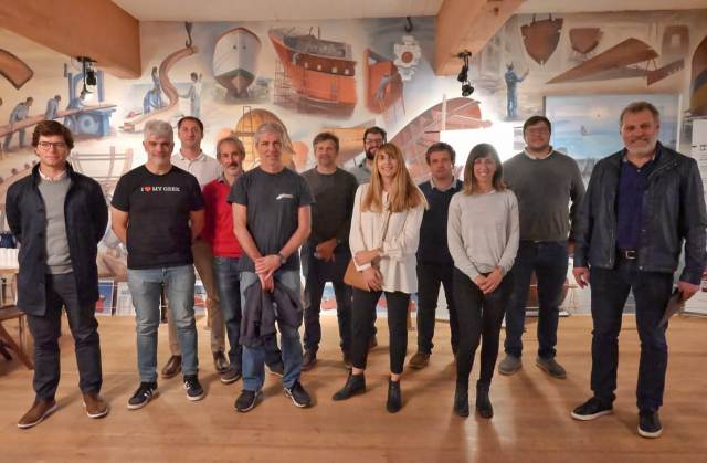 Sívori y Ciano se reunieron con representantes de la Industria Naval
