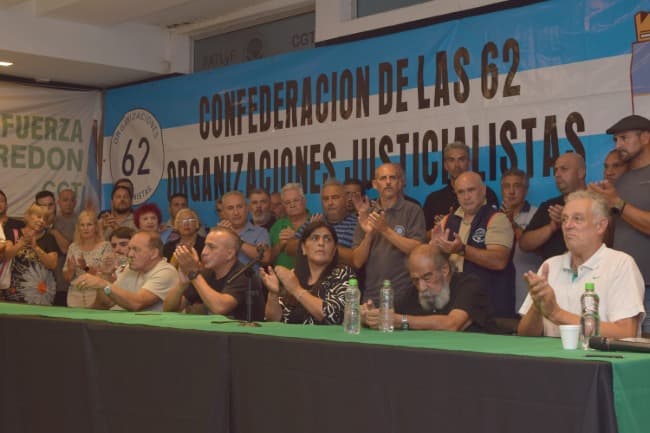 Asumieron las nuevas autoridades de las 62 Organizaciones Peronistas