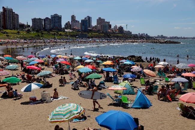 Mar del Plata fue elegida por 1.405.699 turistas durante enero