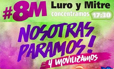 Paro y movilización por el 8 de marzo: qué actividades habrá en Mar del Plata