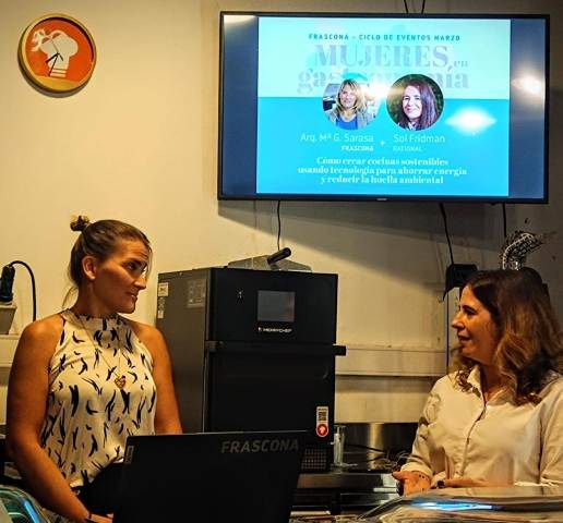 Excelente ciclo «Mujeres en Gastronomía» por la empresa marplatense Frascona