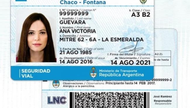 Leia Licencia de conducir para siempre