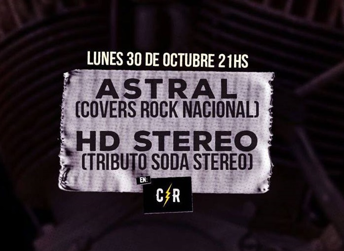 Hoy es Lunes, y hoy se sale! Noche a puro rock