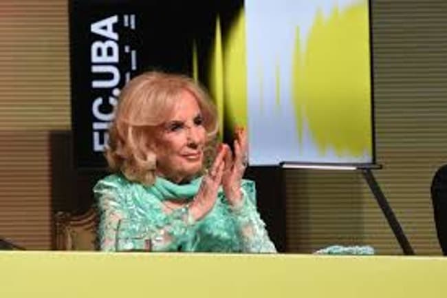 Mirtha Legrand expresó su apoyo a la universidad pública