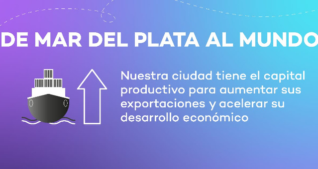 Fortalecer los vínculos de Mar del Plata con en el mundo para aumentar nuestras exportaciones