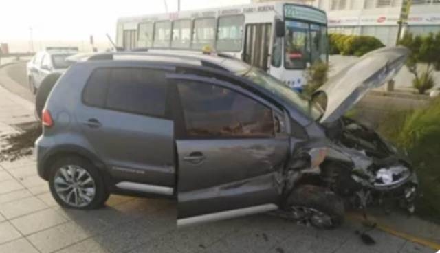Otro accidente vial por estar alcoholizado su conductor