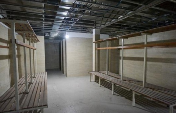 Avanza la obra en el Polideportivo Centenario